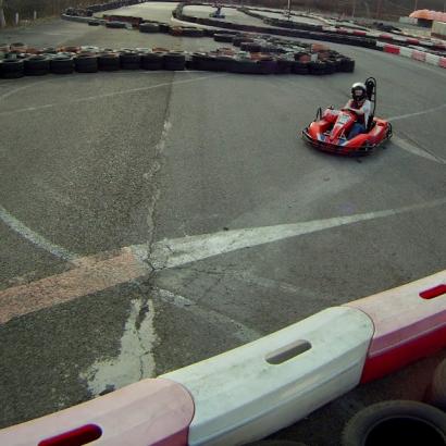 Outdoor Go Karting in Budapest, Hungary